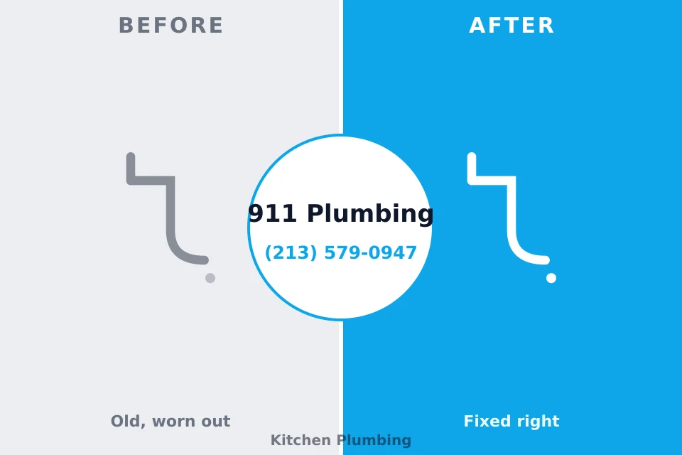 Before and after: plumbing company Corpus Christi, TX